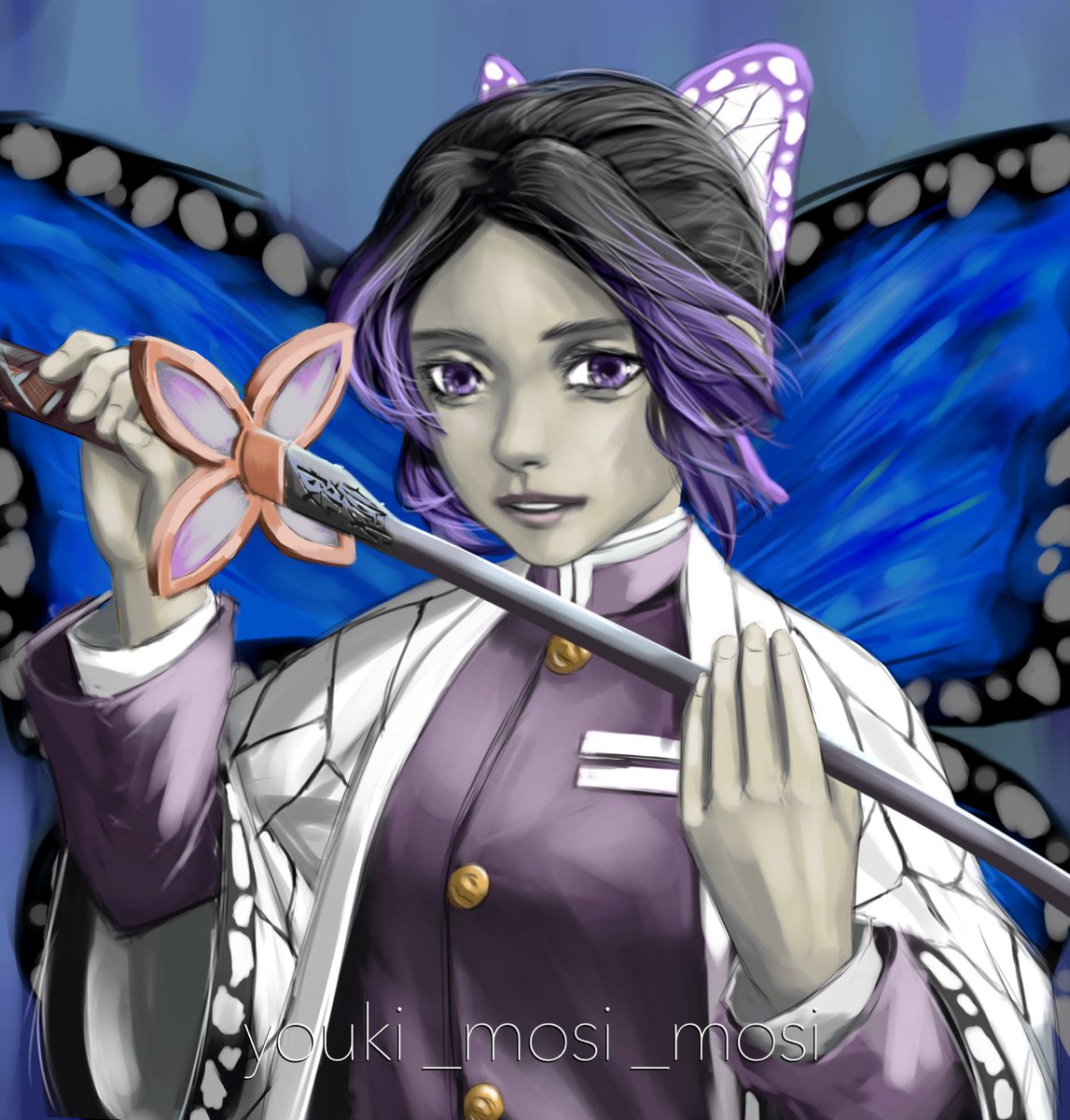 Youki Mosi Mosi 胡蝶しのぶ 鬼滅の刃 胡蝶しのぶ 鬼滅の刃 鬼滅 鬼滅の刃イラスト アニメ キャラクター 漫画 Fanart Anime Illustration Painting 2次創作 イラスト好きさんと繋がりたい 絵描きさんと繫がりたい T Co Xtssmflafn