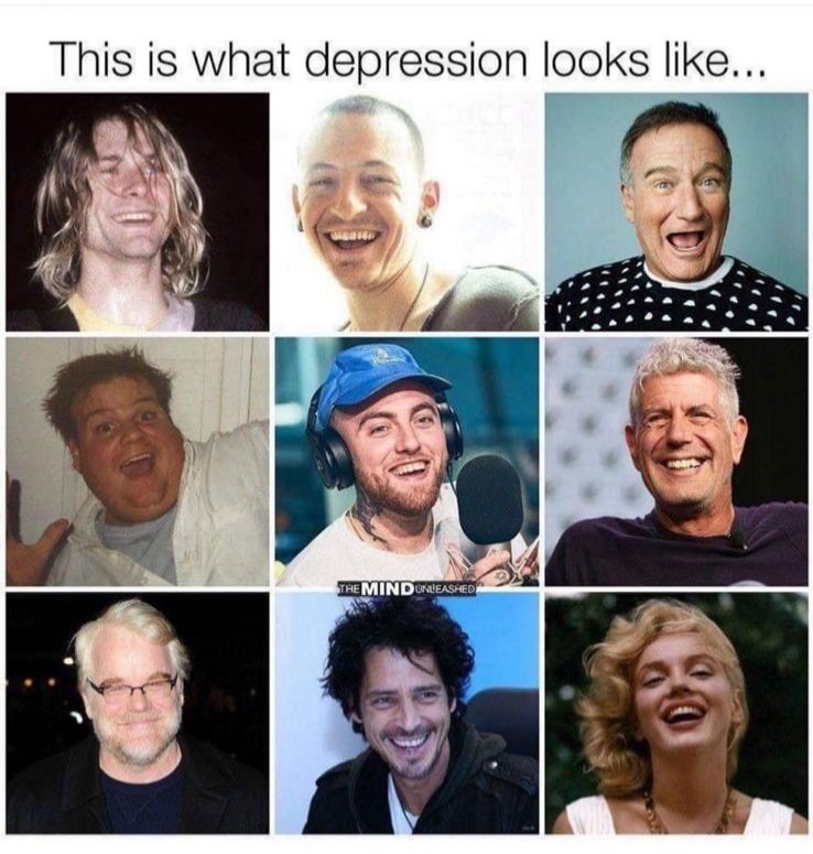 THIS IS WHAT DEPRESSION LOOKS LIKE #mentalhealthawareness #selfcare #selflove #love #anxiety #utft #motivation #depression #health #mentalhealthmatters #life #mindfulness #loveyourself #wellness #inspiration #healing #happiness #positivity #positivevibes #mindset