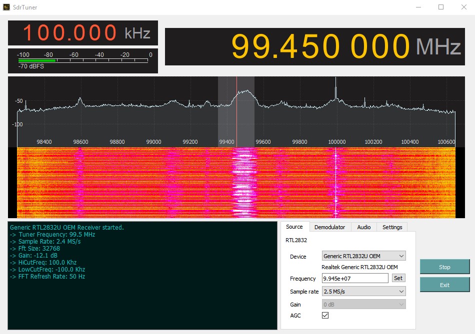 giammaiot2's tweet photo. GiamMa-based researchers SDR R&amp;D IoT: SdrRtlTuner: Sdr Tuner GUI for Windows Linux Macx by takyonxxx https://t.co/lN4T8wdNkA #SoftwareDefinedRadio #GUI #Tuner #Qt5 #fftw3 #PortAudio #librtlsdr #Windows #Linux #Macx #MinGw64 #RTLSDR #RTL2832U https://t.co/ZZeH5GONoh