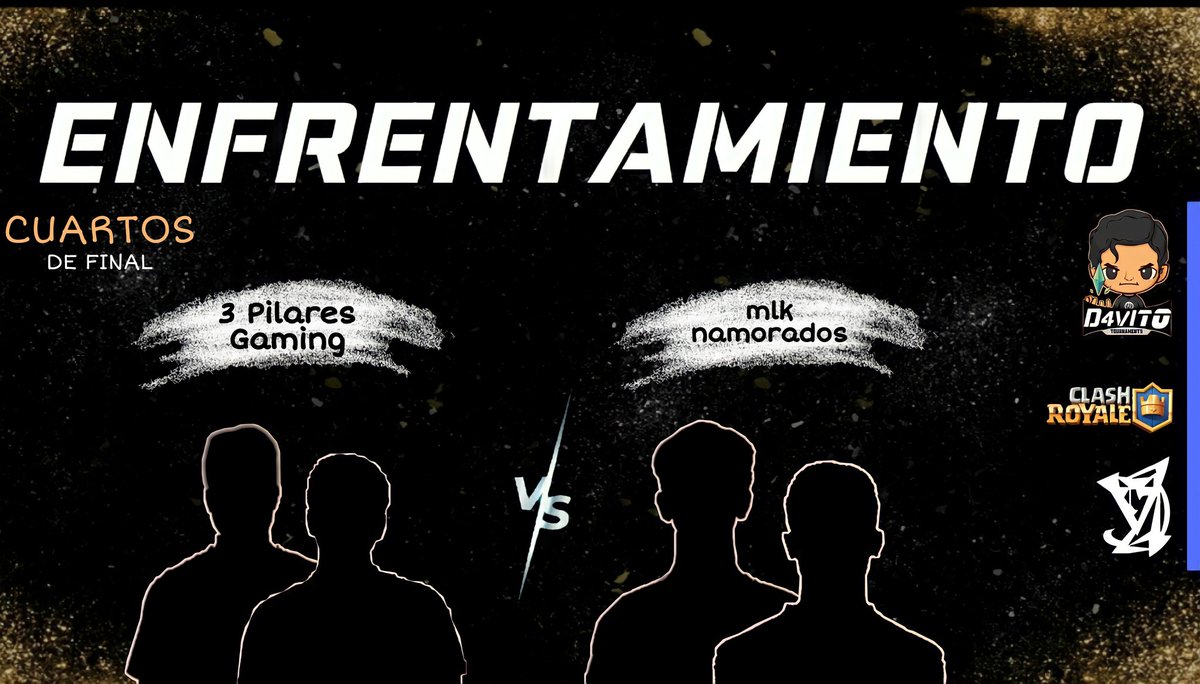 #Torneo2v2
Cada ves más cerca de tener un campeón mucha suerte en esta ronda de 4tos de Final!

"3 Pilares Gaming" - <a href="/Vidalouca3k/">ツAle™</a> y <a href="/MauriSummer/">MauriSummer</a> 👥🔷
"mlk namorados" - <a href="/valentinjz1/">sin manos JZ</a> y <a href="/guwice/">Guwice™</a> 👥♦️