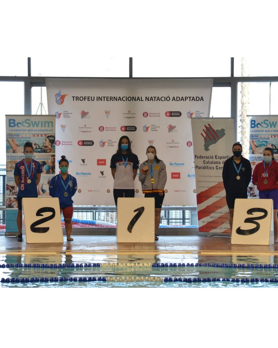 deportesctfe's tweet photo. 🔵🥈Judit Rolo logra una plata en Barcelona. La nadadora del Club Midayu Tenerife concluyó su participación en el Trofeo Diputació Barcelona con una plata multidisability en los 50 metros mariposa. La deportista entrena diariamente en la piscina Acidalio Lorenzo.
¡Felicidades! https://t.co/XLGMdWemj4