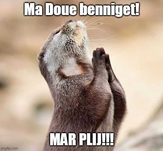 80ZavjWkDwV3CdD's tweet photo. Hirie eo an deiz!
Devezh ar yezh vamm: https://t.co/Nzw7SBNbab
#memoùeBrezhoneg #memeML #brezhoneg #breton #bzhg https://t.co/5xLyMj8PL7