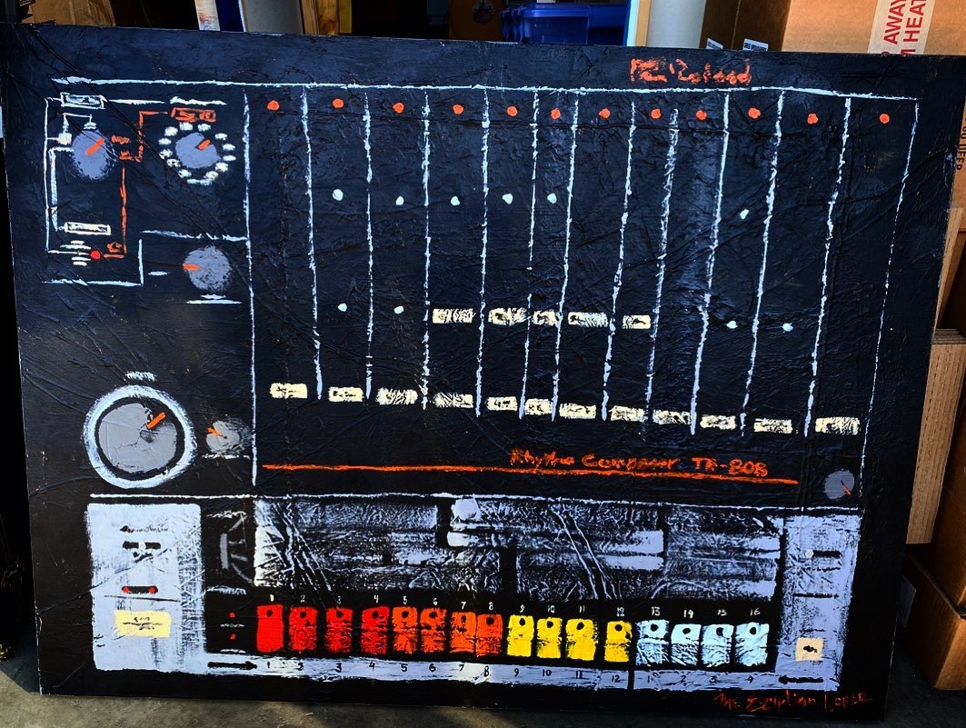 Decksaver's tweet photo. Crazy cool 808 artwork from @thegyptianlover
#decksaver #tr808 #808 #tr909 #909 #drumachine https://t.co/KVHAbR5zhi