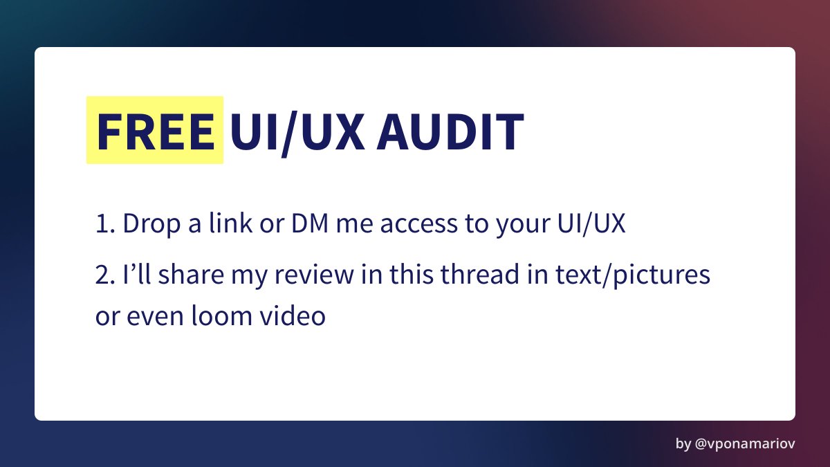 I don't have a design degree. 😟
But I love user interfaces. 🙂

And I need more practice. 

Feel free to share your web apps, and I'll try my best to give you thorough feedback for free.