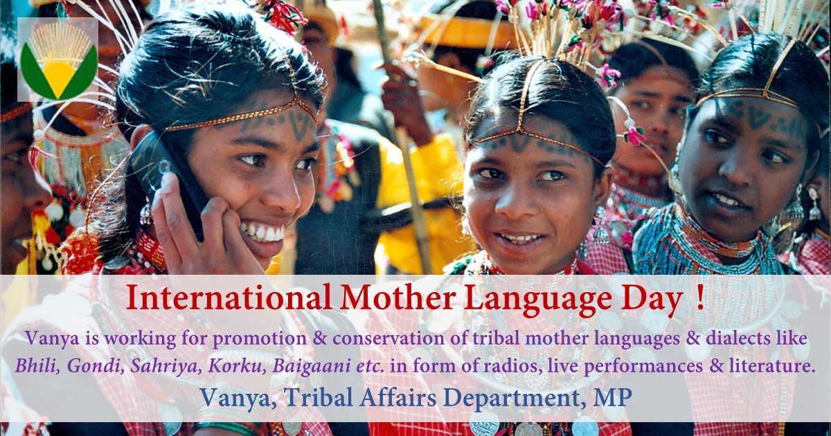 Today is International Mother Language Day, <a href="/aadirang/">Aadirang by Vanya</a> are preserving linguistic diversity by promotion &amp; conservation of #Tribal languages &amp; dialects by radios, live performances &amp; documentation.
#MotherLanguageDay <a href="/CMMadhyaPradesh/">Chief Minister, MP</a> <a href="/TribalAffairsIn/">Ministry of Tribal Affairs, Govt. of India</a> <a href="/TribalAffairsMp/">Commissioner Tribal Welfare, MP</a> <a href="/JansamparkMP/">Jansampark MP</a>