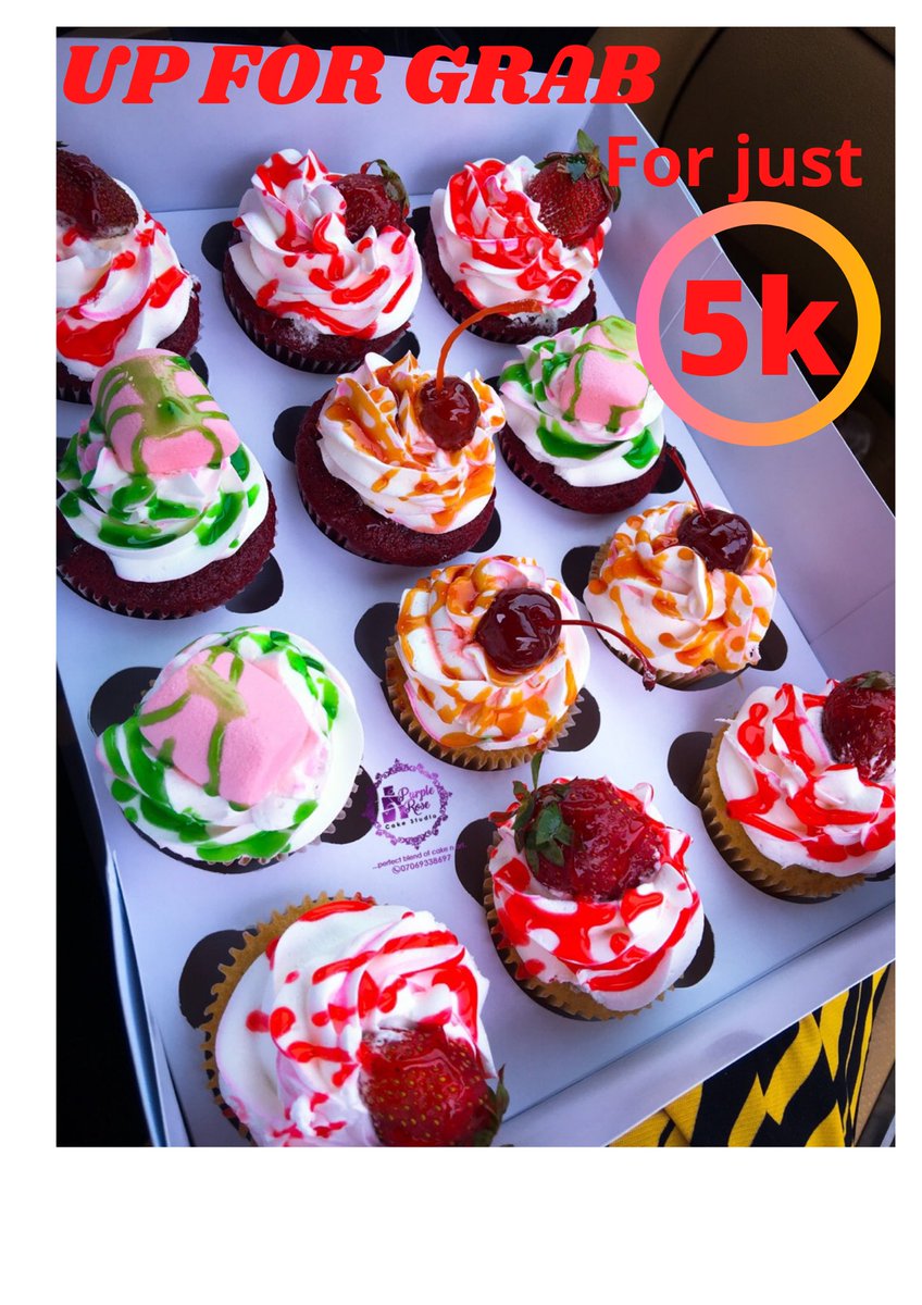 Purplerosecakes's tweet photo. DEAL FOR THE DAY💃💃
Fastest finger.
Up for grab for just 5k.
Delivery/pickup option.
Vanilla and red velvet with whipped cream frosting ,topped with strawberry 🍓, cherry 🍒 and mash mallows.

DM, call or WhatsApp 07069338697 to seal the deal now.
#AbujaTwitterCommunity #Wizkid https://t.co/3aGE81xKHn