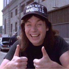 Happy birthday to Michael McIntyre. Loved you in Wayne\s World. 