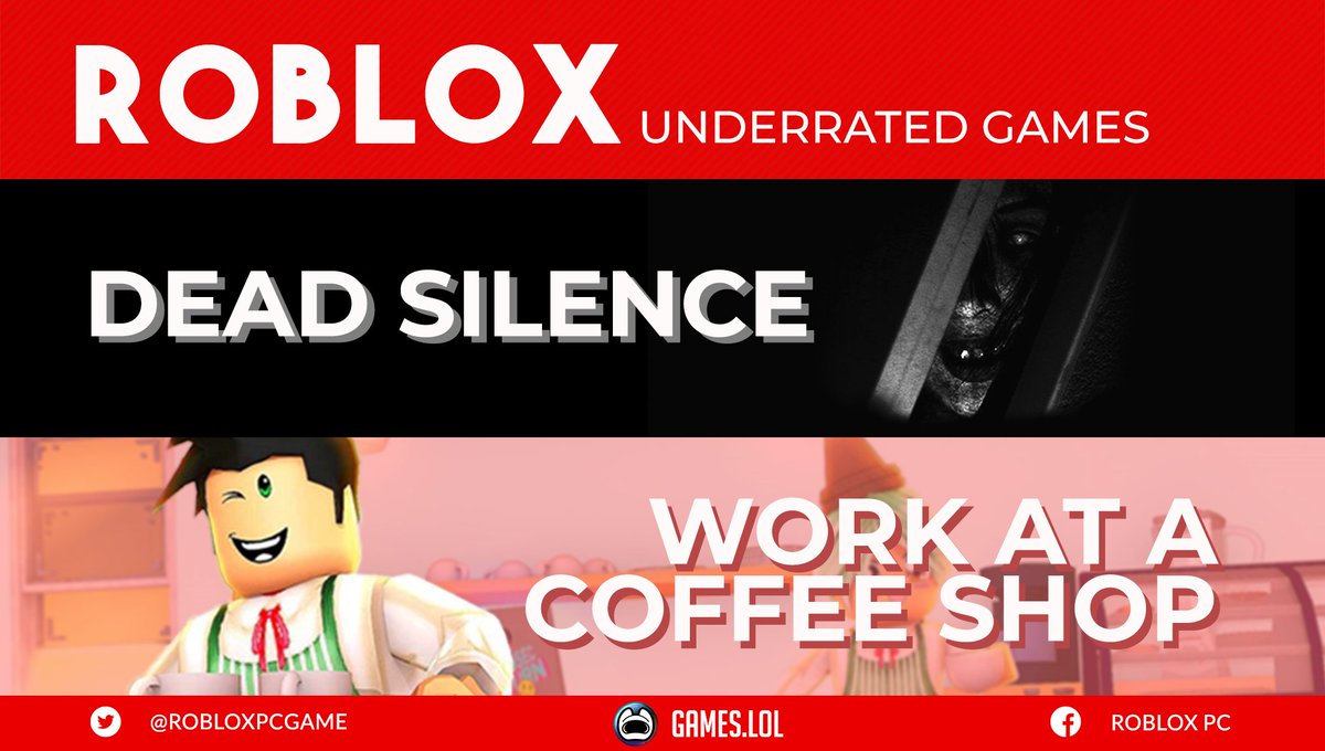 Roblox Pc On Twitter 2 Underrated Roblox Games That You Should Try Https T Co Xcsfk8i6bx Roblox Robloxpc Robloxgame Gameslol - coffee games roblox