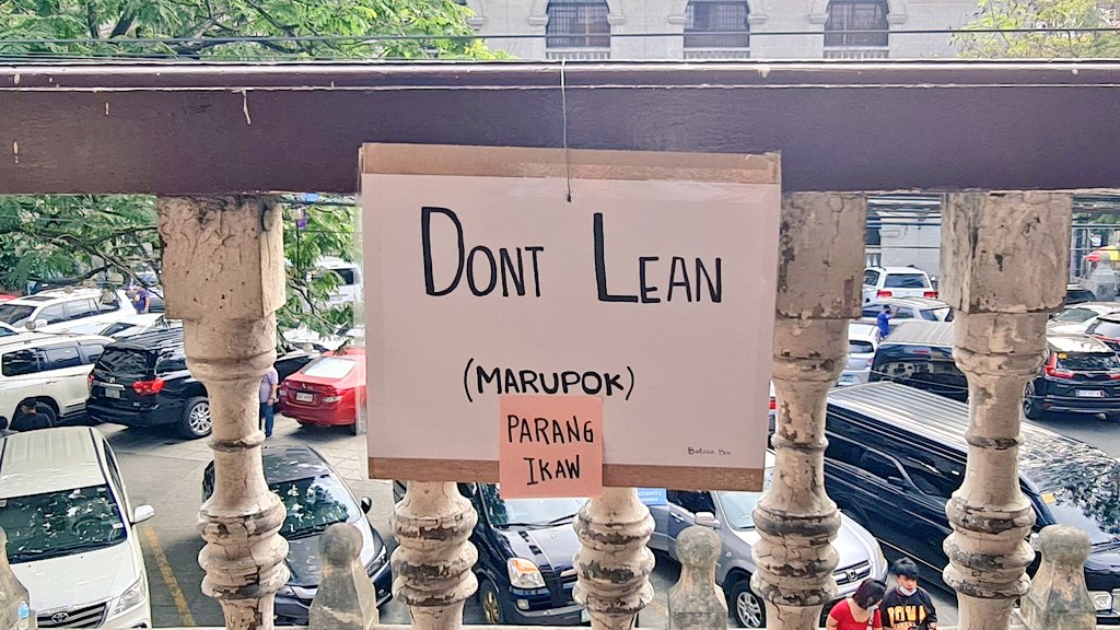 pauloMDtweets's tweet photo. Yung signage sa may veranda ng #batalabar in @Intramuros https://t.co/x2rKojhqUr