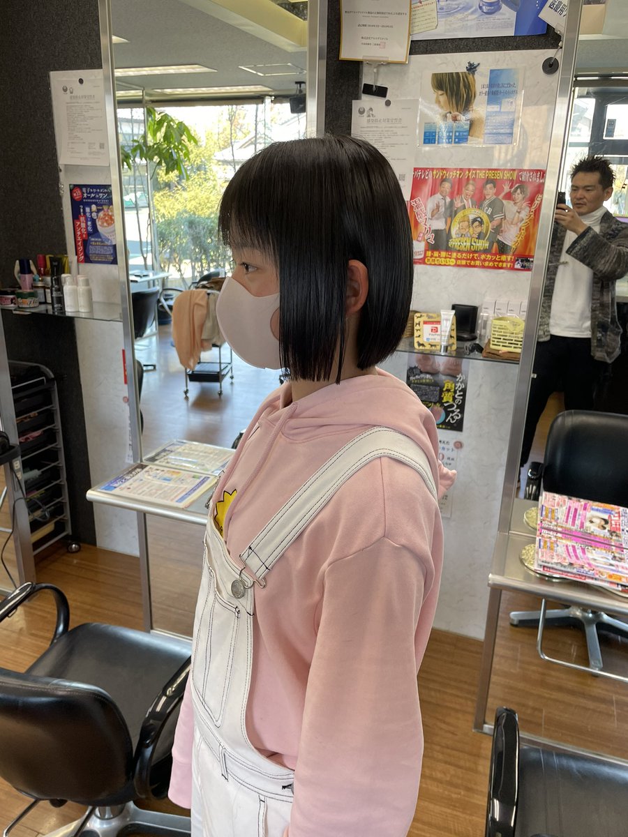ロングヘアスタイル