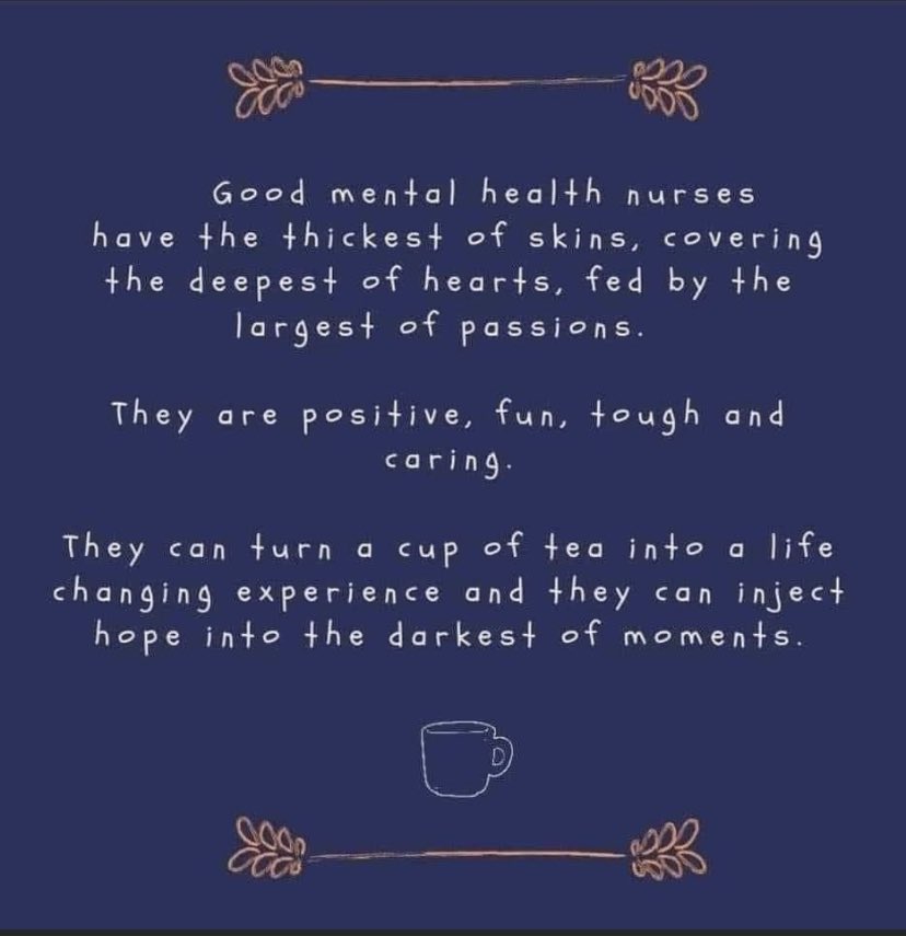 On MH nurses day I reflect on being part of an amazing profession. One that I love and am hugely grateful for. As a profession we have faced a difficult year and sadly there are likely to be more to come. But, along with our colleagues, we will get through this together.