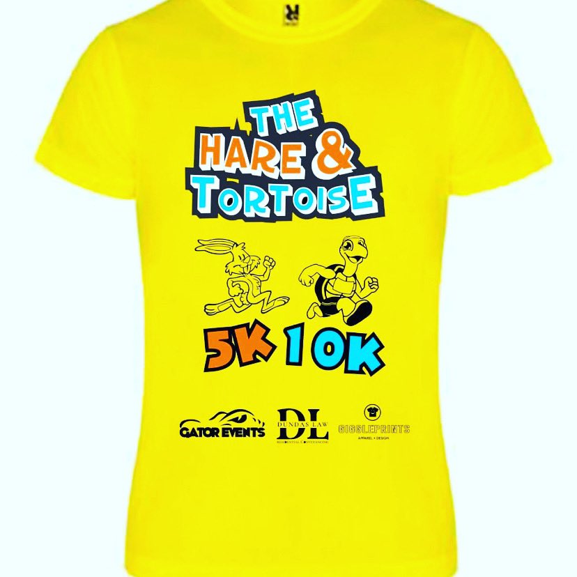 Event our Virtual Hare &amp; Tortoise Run. Open to all ages and abilities, Individual or a family challenge. Each participant will receive this cool tech t-shirt on completion. A donation per entry will go to charity.
my.raceresult.com/164528