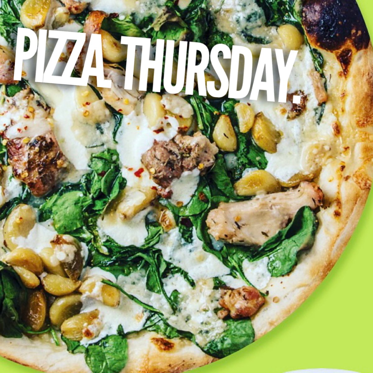 Pizza is making a comeback!  Thursday only.  Limited menu of our greatest hits.  Stay tuned, friends. #pizzapizza #pizza #EatLocal #thislittlepig