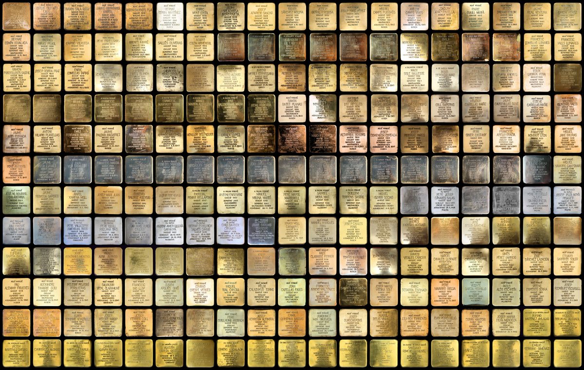 🟧 #Stolpersteine - Queremos ayudar en la difusión de este Memorial en otras localidades.

¿Sois/Conocéis familiares de #Deportados que pudieran estar interesados?

► Envíanos un MD o escríbenos a ibstolpersteine@gmail.com
Muchas gracias.

"Una piedra, un nombre"