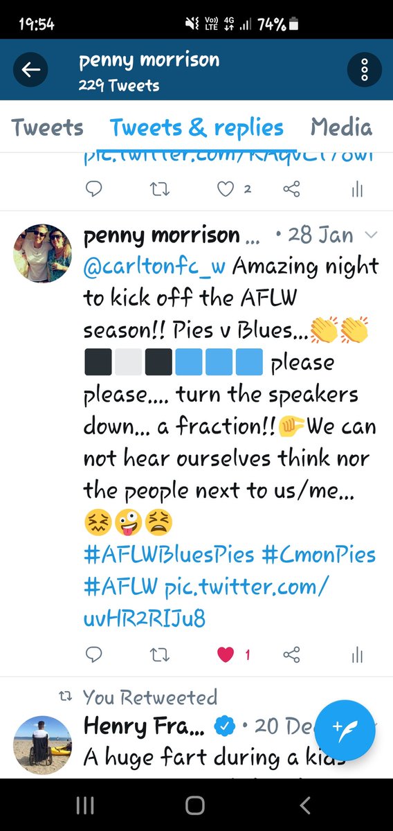 pcm267's tweet photo. @AndyMaherDFA I hear ya Andy!!🙋🏻‍♀️ Pardon the pun!👂👈😬 We were at the Pies v Blues game in Jan.. Majority of fans around us were annoyed..🙄
Give a couple of the ol nightclubs a run for their money! 😳🔊💃🏻🕺🏾👭🏻😂
Needs to come down just a bit..🤏🙏 enjoyed the 3X games today🛋 📺🎚🤘
#AFLW2021 https://t.co/tlpJaWwa6z