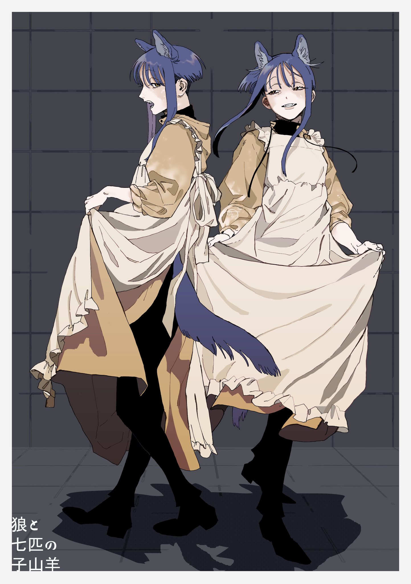 ヤスタツ キャラデザ誰だで作ったキャラ