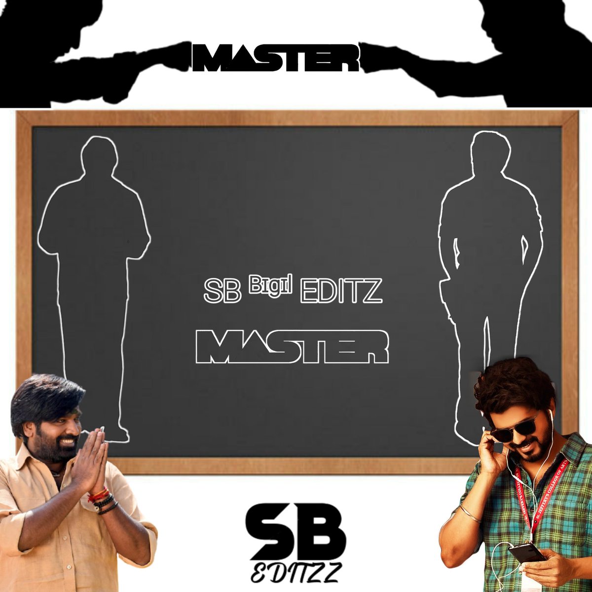 Shivabrothers1's tweet photo. @Actor_Mahendran
Here is my new edit for Master
#MasterFlim
#ThalapathyVijay #Vijay #masterpromo
#vijayfans #ThalapathyVijay
Design by @Shivabrothers1
(It's me friends)
Ennoda previous tweeta konjam change pannirukken 👇👇
Epdi irukku nu sollunga @Actor_Mahendran https://t.co/3JeQIDXPbi