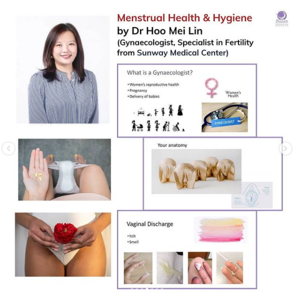 bulansistersmy's tweet photo. We held discussions on #sustainable #periodproducts, and learned about #menstrual #health and #hygiene in a session by Dr Hoo Mei Lin #BreaktheFlow https://t.co/KKupX0bzNN