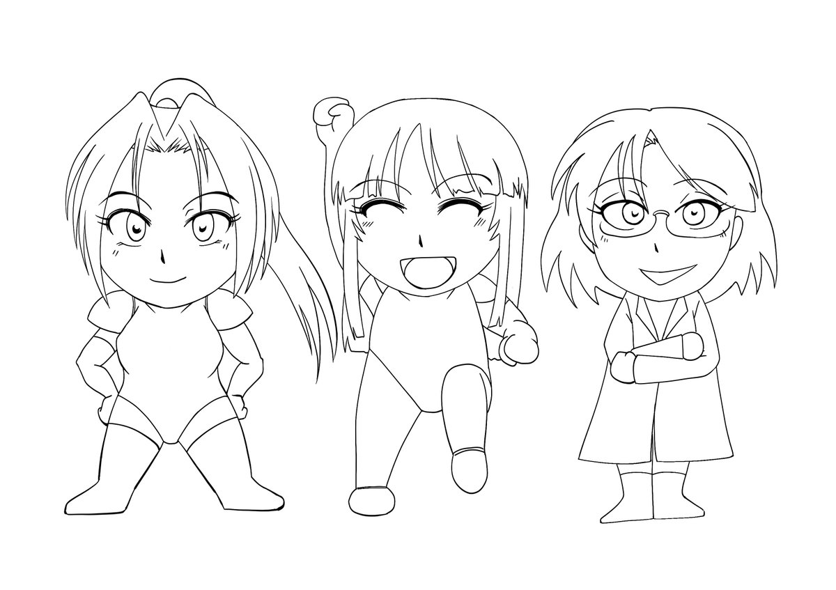 デフォルメキャラ
ごめんね・・・エロじゃなくて・・・ 