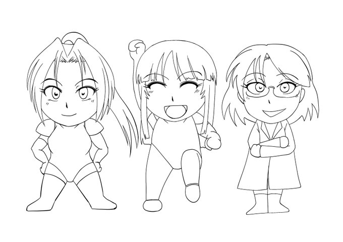 デフォルメキャラごめんね・・・エロじゃなくて・・・ 