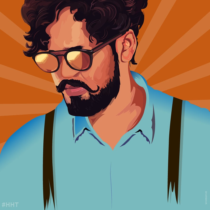 its_sar_maha's tweet photo. Illustration Design work 😊 @hiphoptamizha #SivakumarinSabadham

#HHT #hiphoptamizha #hht4  #illustration #vector @SathyaJyothi_ https://t.co/AfjwJ8pimG