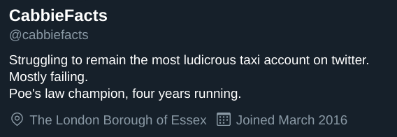 cabbiefacts's tweet photo. Time to update the profile. https://t.co/9ewG7pCv69