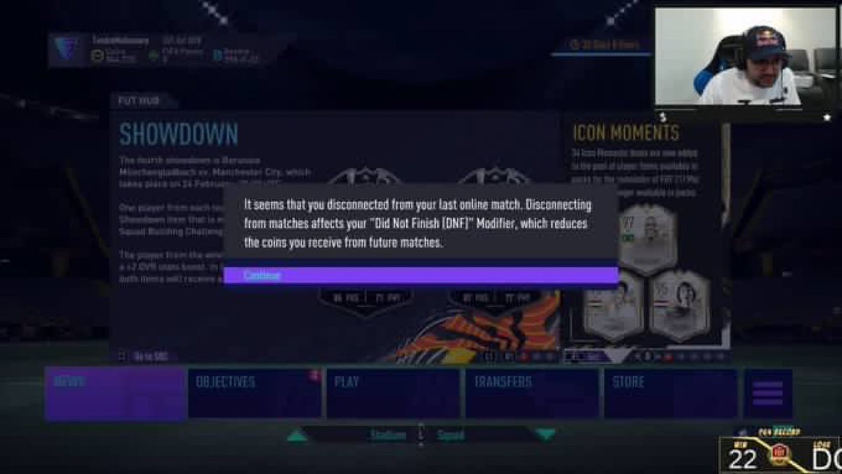 صارت امنية اننا نلعب كل اسبوع بدون مايفصل علينا .. تكفون شوفو لنا حل <a href="/McitGovSa/">وزارة الاتصالات وتقنية المعلومات</a> @EASPORTSFIFA.

Please fix your servers @EASPORTSFIFA every weekend the same issues 👏🏻