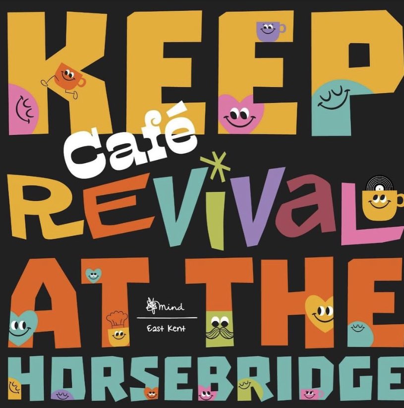 RevivalKent's tweet photo. Let’s celebrate the positives. Share a photo or video with a message celebrating the links between the arts, creativity, mental health, all the things you love about Revival as we fight to remain at @thehorsebridge #bettertogether #positivehealing #communitymatters #whitstable https://t.co/mqBVbiyNR6