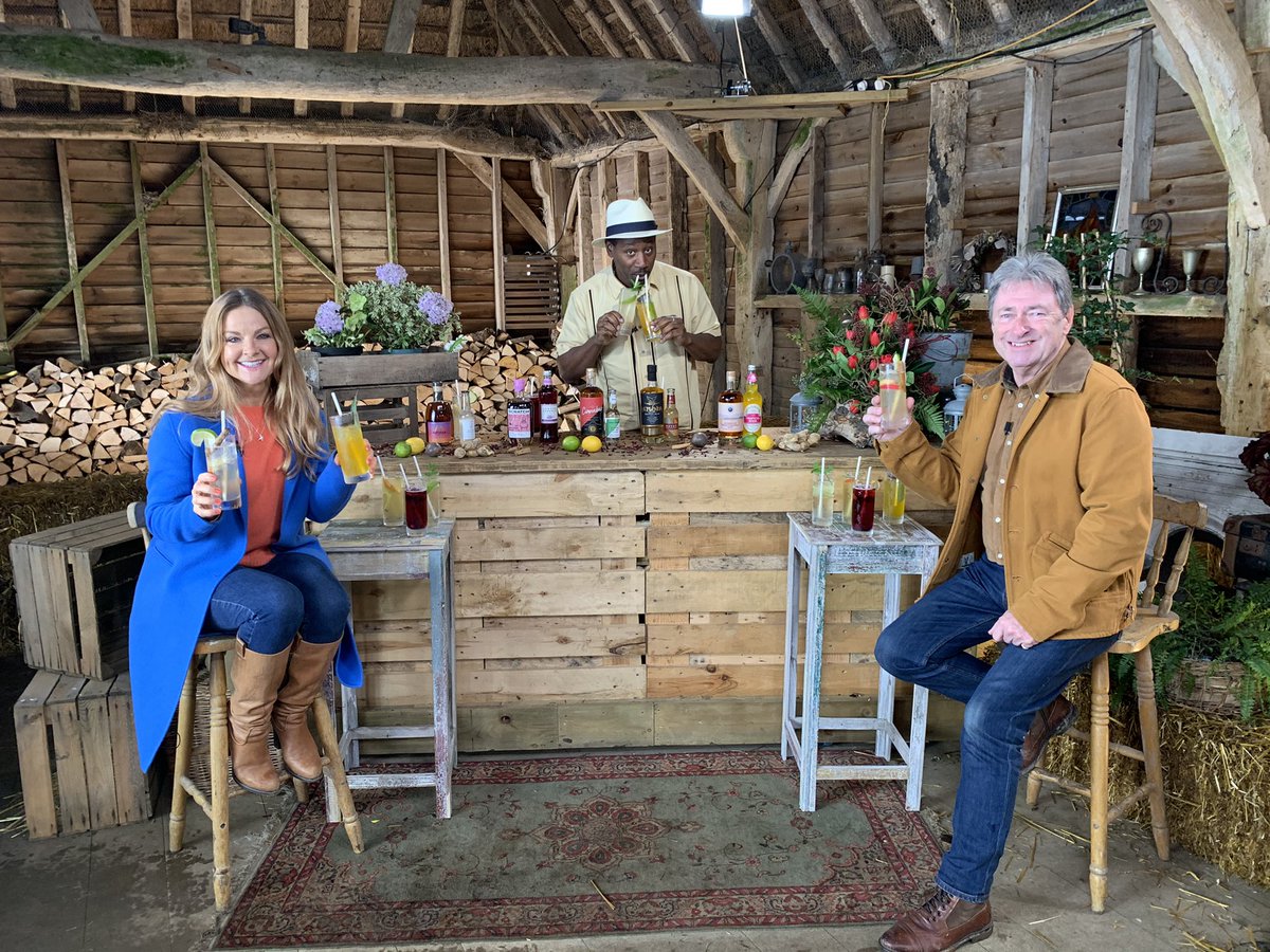 Hywel 🐺 (@hywelkennedy) on Twitter photo It’s all happening on <a href="/TitchmarshShow/">Alan Titchmarsh</a> this morning!
Hedges and Fences to Rums and Jam Roly Poly!
#LoveYourWeekend It’s all happening on <a href="/TitchmarshShow/">Alan Titchmarsh</a> this morning!
Hedges and Fences to Rums and Jam Roly Poly!
#LoveYourWeekend