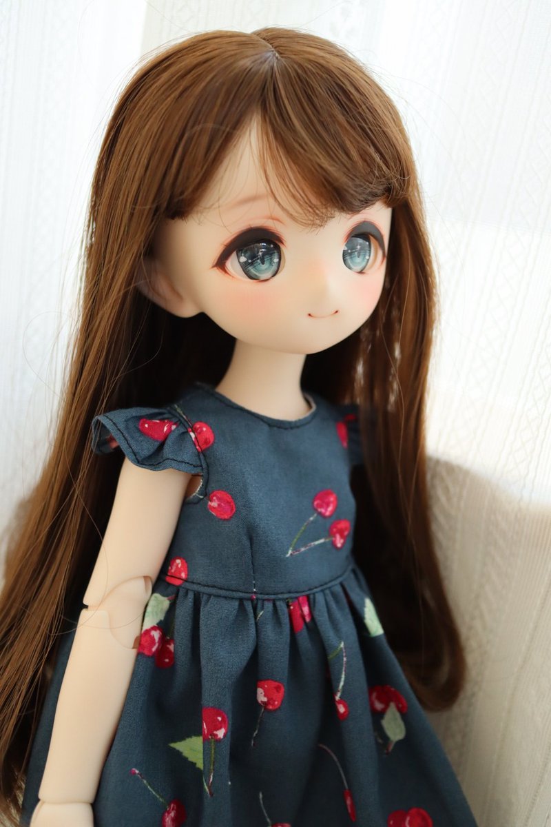 pony_fancy's tweet photo. キャストドール初心者🔰ですが、れにゃさん(@r_e_n_a_owo)にメイクして頂いたkumakoちゃんをお迎えしてTwitterデビューしました🥰

ドール服を作るのが趣味なので、これからkumakoちゃん🧸沢山可愛がっていきたいです🍒

#kumako #kumakoちゃん #puyoodoll #れにゃっ子 https://t.co/txx2Jl814o