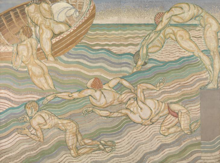 'Grant understood the gay viewpoint he was implicitly presenting. He underlines his message with a set of poses that are almost scandalously suggestive.' 

📚 Alex Pilcher's 'Queer Little History of Art' is a celebration of queer creativity. Get your copy: bit.ly/2ZyUSbw