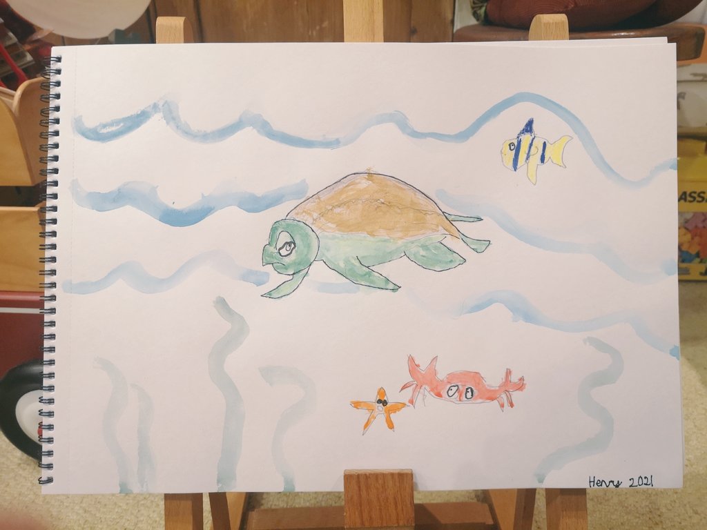 OhSoOBoHo's tweet photo. @TheCroftPrimary Over half term Henry's been doing some #drawwithdon and creating some pieces to be proud of. I love sharing a piece of my childhood with him too. ☘️#Irishartist #naturelovers #kidsart @donconroy https://t.co/RGQCdOBzRr