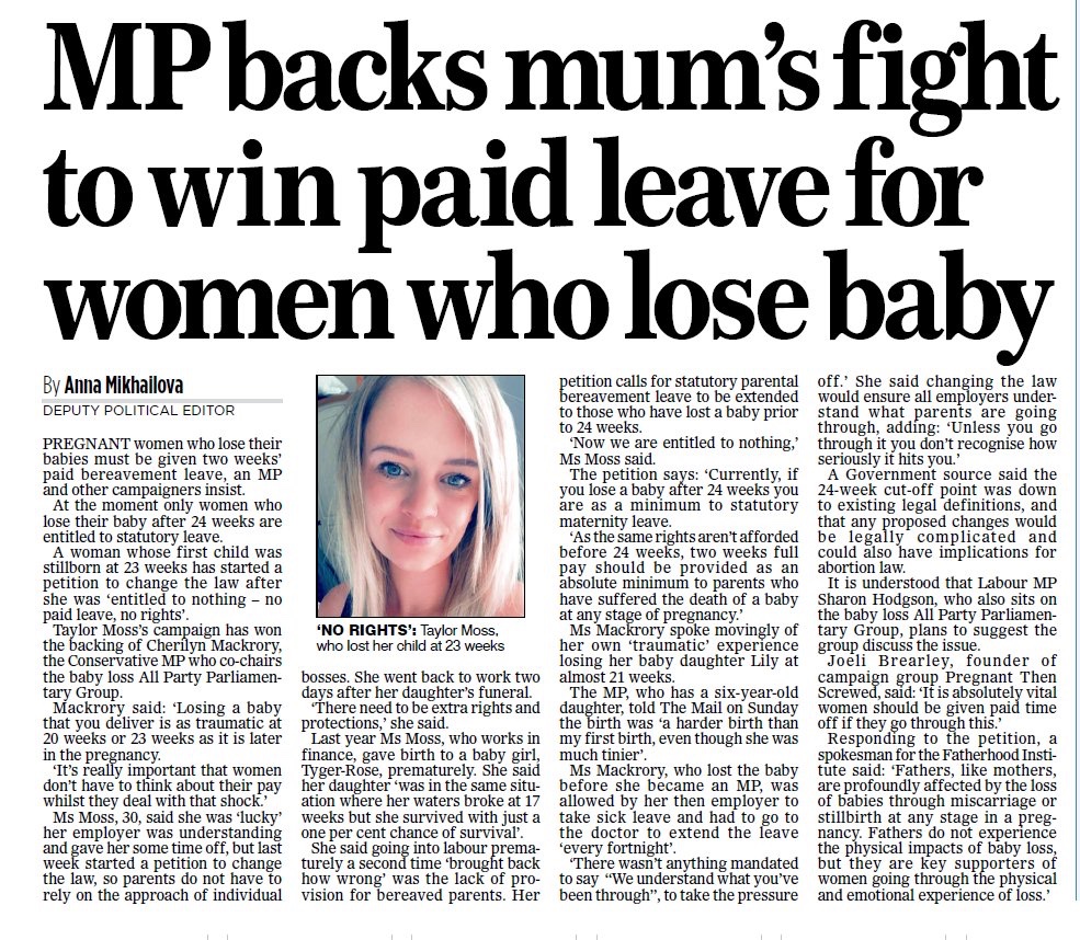 Our petition made it to the papers! Please head over to petition.parliament.uk/petitions/5744… to sign ♥️ 
#iam1in4