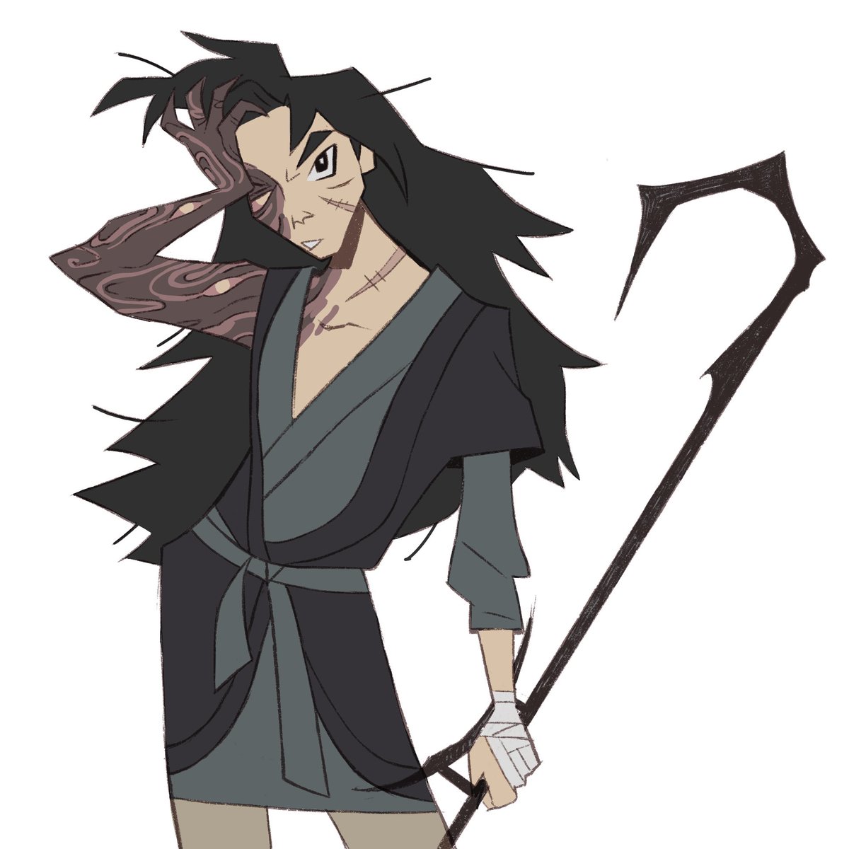 glithchy's tweet image. a lil #dtiys thingy based on @cronchybaguette 's lovely art. one quality oc
#cronchdtiys #characterart