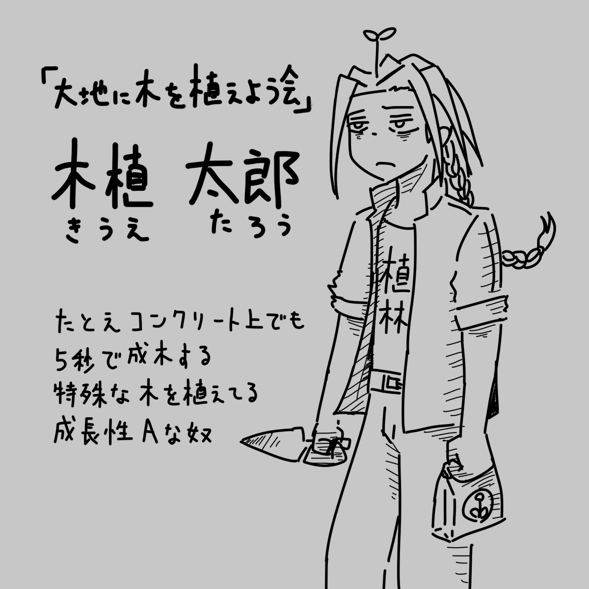 今思いついたOC。 