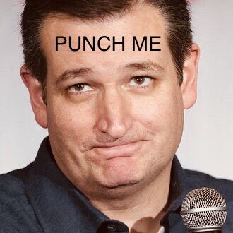 AmyRizzo3's tweet photo. @holyschn @InTheNoosphere Ted Cruz is the very essence of the punchable face. https://t.co/nxyQzJHAYX