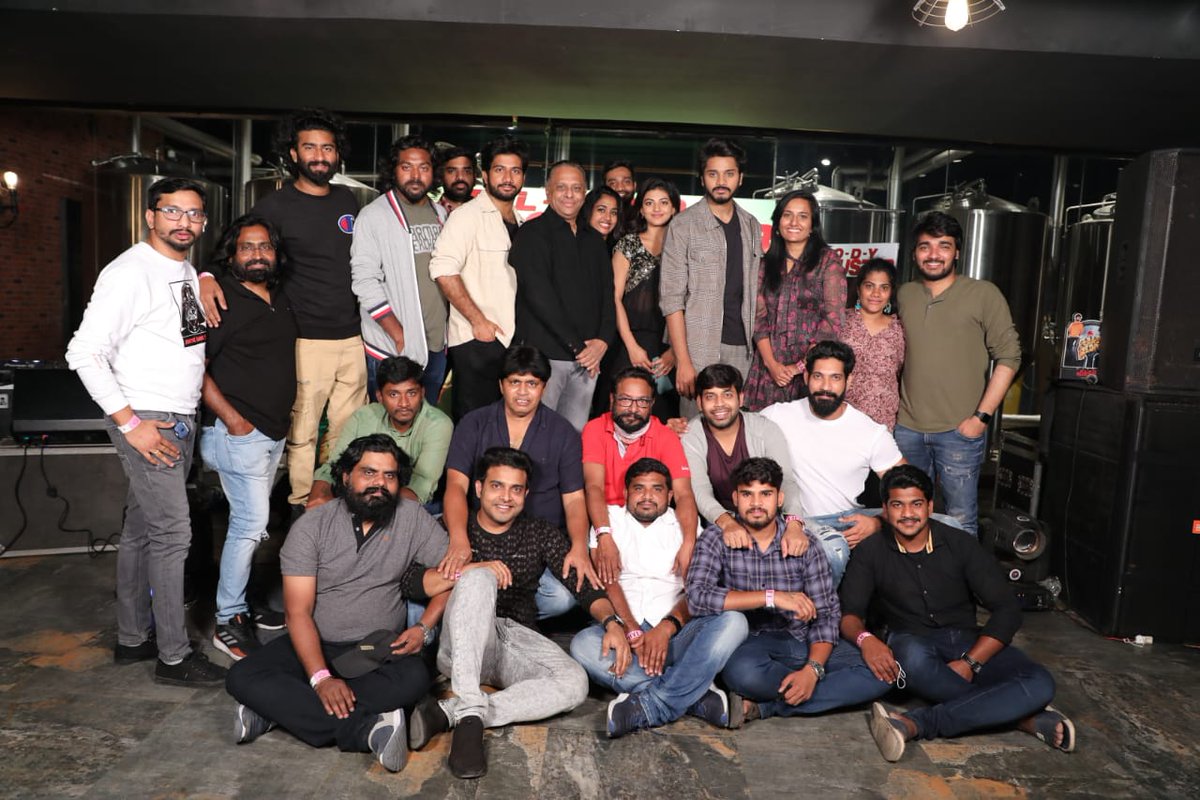 From the Success Celebrations Of #BloodyBlockbuster #ZombieReddy 🧟‍♂️✨

A Blasting Night With <a href="/RGVzoomin/">Ram Gopal Varma</a> <a href="/VenkyKudumula/">Venky Kudumula</a> <a href="/PraveenSattaru/">Praveen Sattaru</a> <a href="/AlluSirish/">Allu Sirish</a> <a href="/AbhishekOfficl/">Abhishek Agarwal 🇮🇳</a> &amp; many more! 

<a href="/tejasajja123/">Teja Sajja</a> <a href="/PrasanthVarma/">Prasanth Varma</a> #RajShekarVarma <a href="/AppleTreeOffl/">Apple Tree Studios</a>

For more pics👇
instagram.com/p/CLjVKi2swxz/…