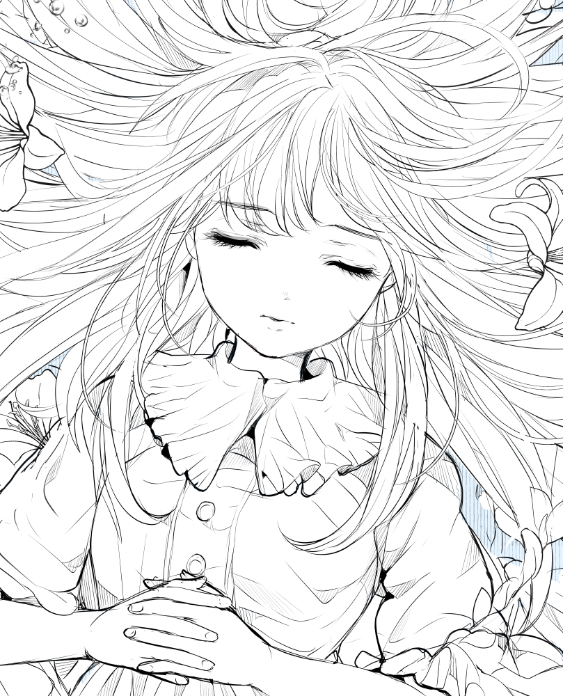 眠り姫(ペン画、線画)

百合の花に包まれて

眠る少女をテーマに描いている、
淡く優しい水彩のための線画です。

#illustration  #オリジナル #絵録
#芸術同盟 #一日一絵 