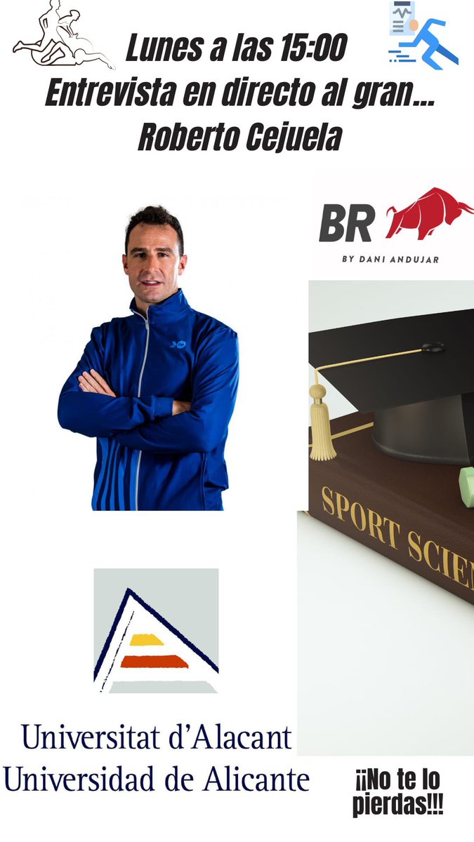 📌 Nos vemos mañana a las 15h en la cuenta del instagram de <a href="/Bull_Runners/">BULL RUNNERS</a> by <a href="/AndujarCET/">Daniel Andujar Ponce</a>