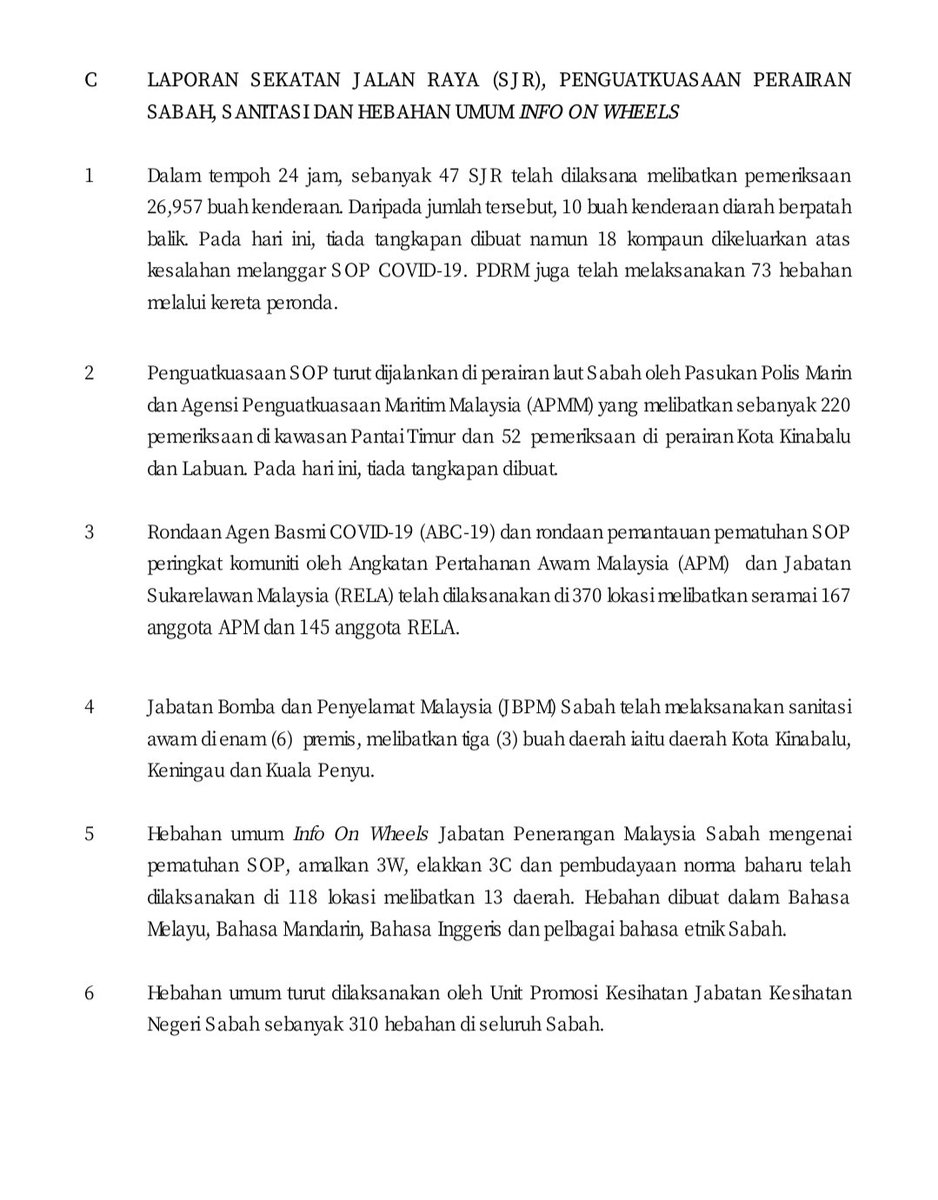 JapenSabah's tweet image. Kenyataan Media YB Menteri Kerajaan Tempatan dan Perumahan dan Menteri Kewangan II Negeri Sabah (21 Februari 2021)

Maklumat lanjut di command.sabah.gov.my

#JaPenSabah
#COVID19
#PKP2021