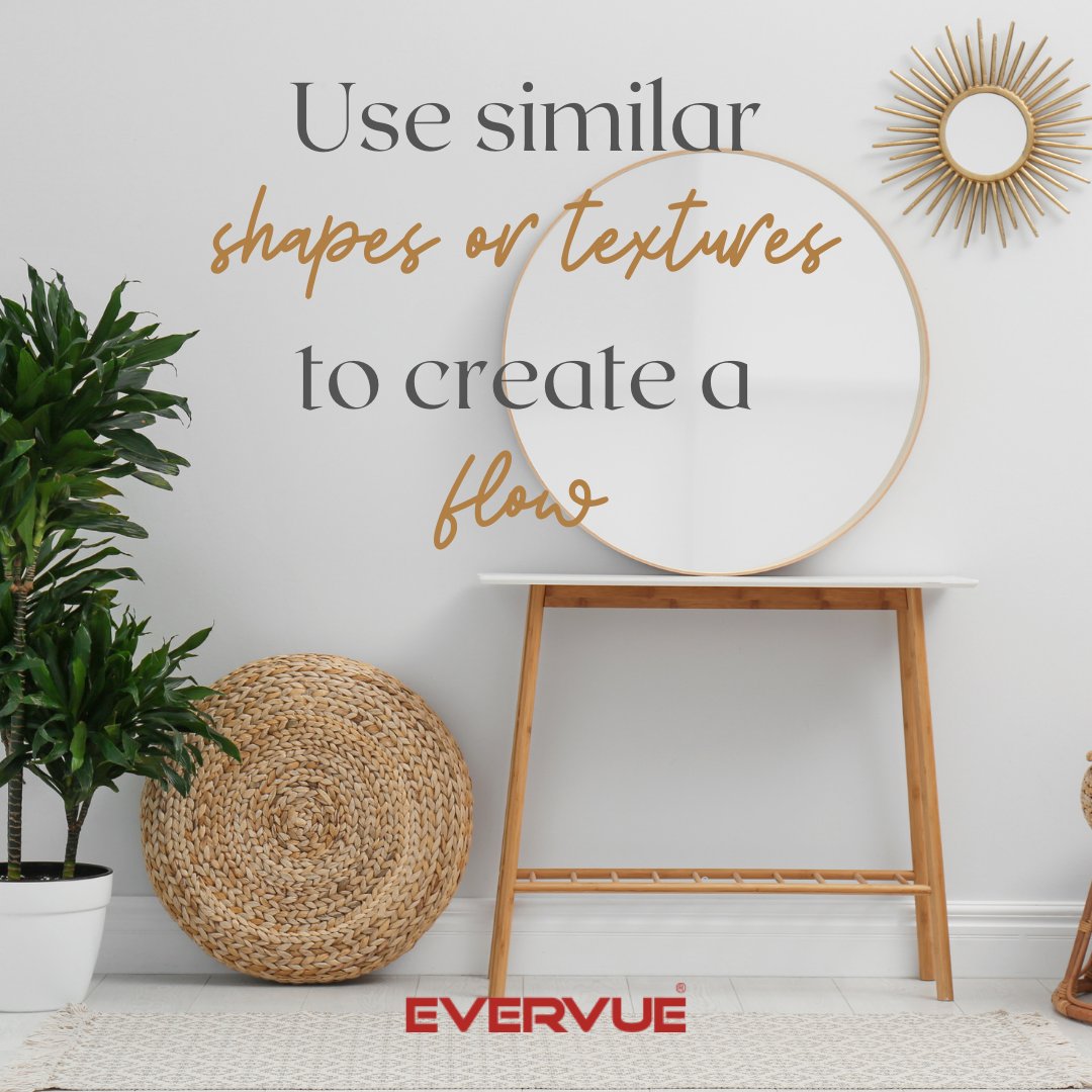 evervueofficial's tweet image. There are so many options today of designs, colors and products and it can just be hard to decide what&apos;s going to work and not work in your room! So here&apos;s a little design tip for your home that you&apos;ll surely love. 🏠 

#designtipsandtricks #interiordesign #roundmirrors
