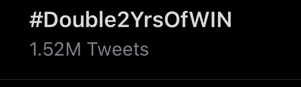 winmyfailok's tweet photo. 1.52M tweets, we can do it guys keep tweeting 

#Double2YrsOfWin 
#winmetawin @winmetawin https://t.co/meGrexiAlg
