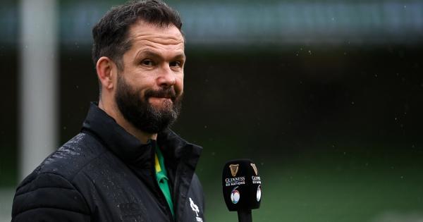 Andy Farrell confirms Ireland Rugby squad for Italian Six Nations week