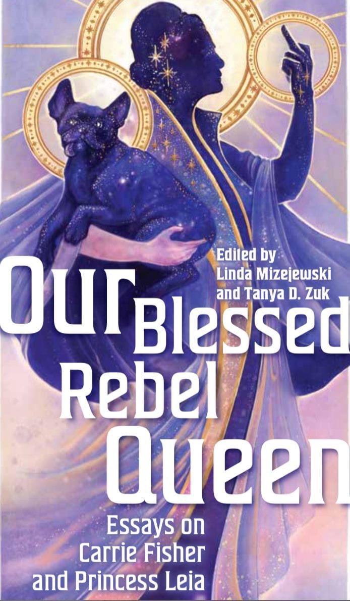 Dmizejewski's tweet photo. Carrie Fisher and Princess Leia fans alert!  Cannot wait for this. (And not just because my distant cousin @LindaMizejewski is one of the editors, although that makes it even cooler.) cc: @amy_geek @HeatherAntos https://t.co/LMQuyqdvGp