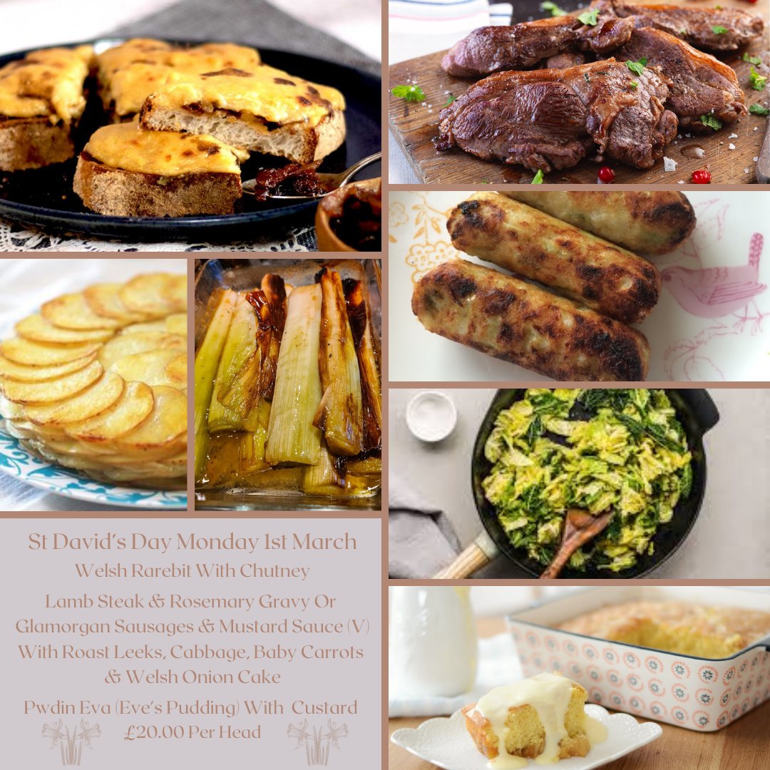 Why not book a meal with us and celebrate St David’s day at the same time. Book with us at nicola@twojayscatering.co.uk or message through our page #StDavidsday #patronsaintofWales #Welsh #Wales #fooddelivery #York #Haxby #Lamb #WelshRarebit #Welshfood #1March