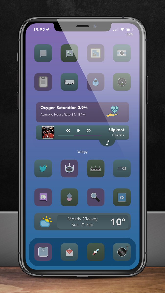 SeanKly's tweet photo. #YoorWeather can be a widget too! Amazing new theme from @iosj4cob #Yilly deserves its own #YoorWeather theme ππ» https://t.co/NeGuTDGOmK