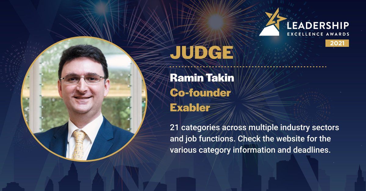 Very pleased to support the Leadership Excellence Awards by @GDS_Group in 2021 on the Judging Panel. Celebrating exceptional #CSuite #Leaders from Europe and the US. Who do you know who should enter? Find out more >> gdsgroup.com/about-us/award…