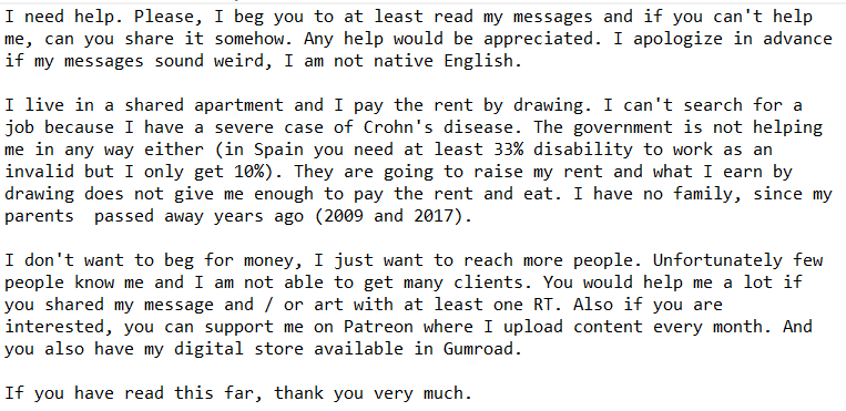 Please, help me. This is very important to me. RT me please I'm desperate.