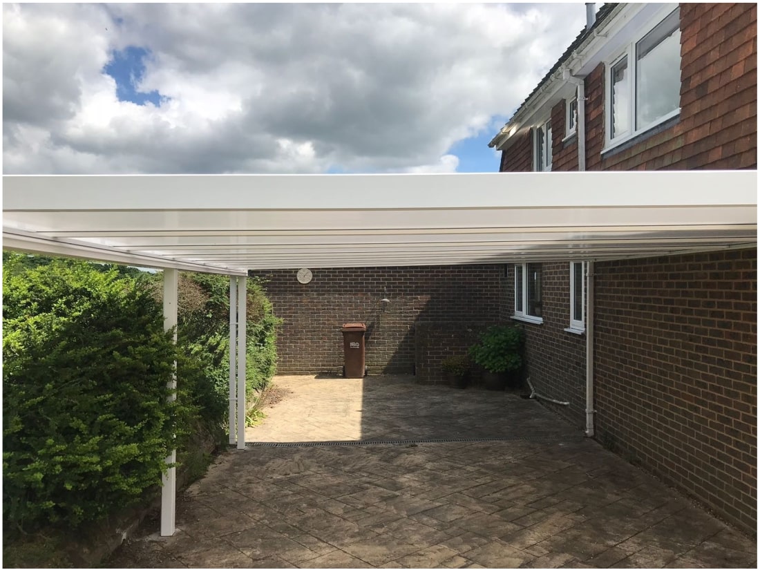 SBI_Products's tweet photo. Do you need to protect your car from the worst of the British 🇬🇧 weather🌂?

SBI carports can be #free-standing or attached to the property. 

We offer single and double width carports for the larger driveways.

More at https://t.co/UVv35sstEg https://t.co/wUn6pchVTb
