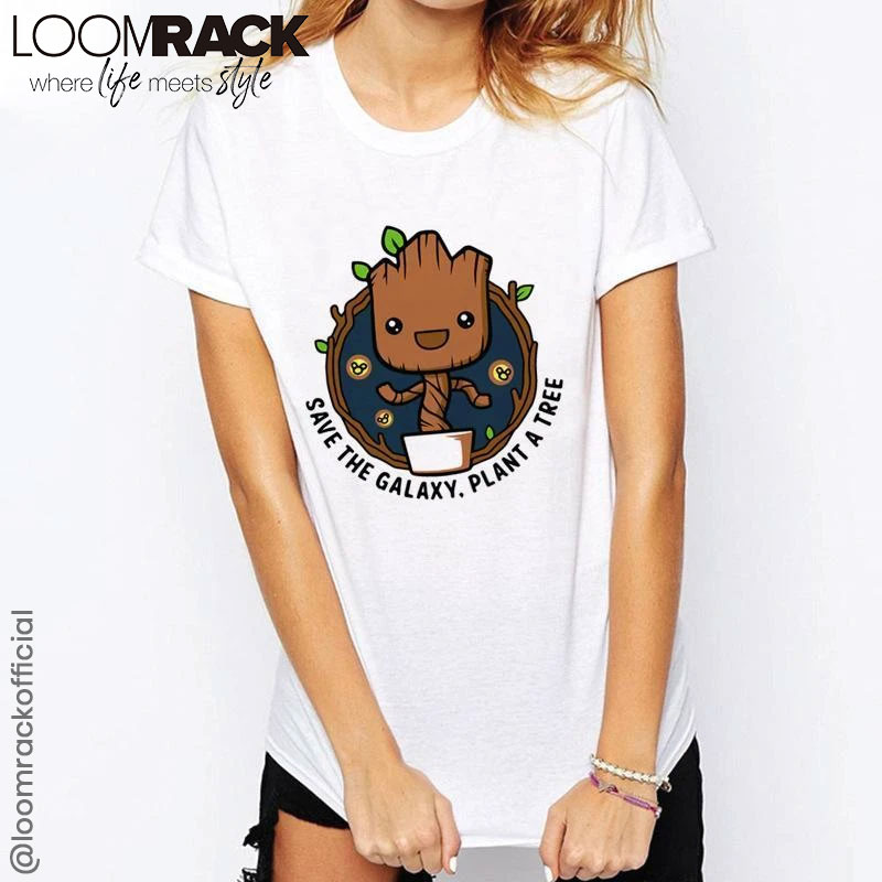 LoomRack's tweet photo. Baby Groot T-Shirt Women
This Baby Groot T-shirt for women is so light and soft you'll fall in love with it. This O-neck collar and Broadcloth fabric make the t-shirt.🥰😍🥰

Shop Now😎👉https://t.co/TMDqYmHXen

#onlineshopping #teeshirts #custom #loomrackofficial #loomrack https://t.co/zN5O9sa5U7